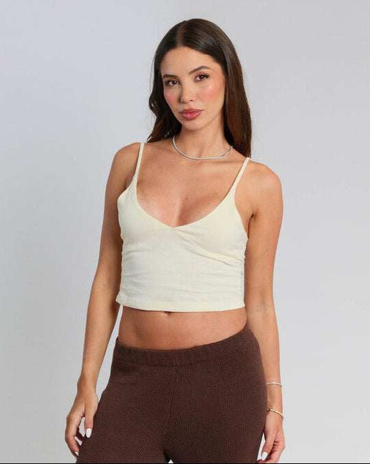 Blush Vanilla Cream Top